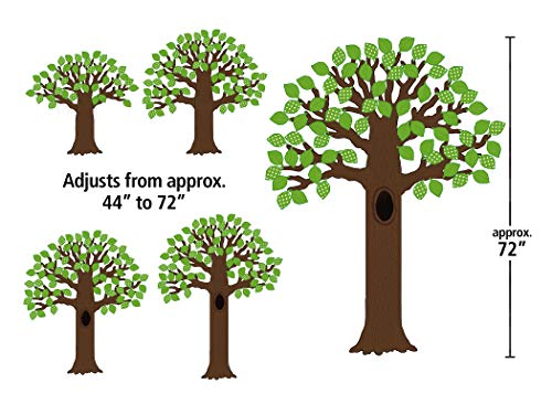 Teacher Created Resources - TCR5435 5435 Big Tree with Polka Dot Leaves Bulletin Board (7 Panels) Large - Image 5