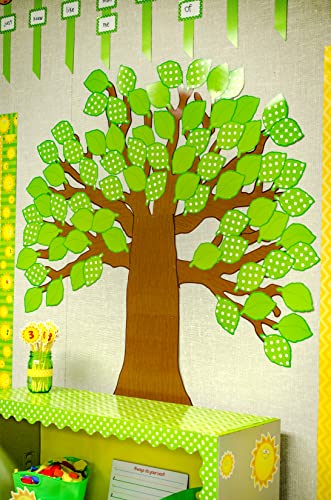 Teacher Created Resources - TCR5435 5435 Big Tree with Polka Dot Leaves Bulletin Board (7 Panels) Large - Image 4