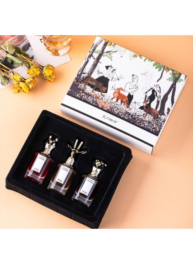 Savage Gear Women Gift, 3 Pcs Perfume Set Long-Lasting Fresh Floral Aromatic Fragrance, Perfume Set For Dating, Birthday, New Year Gift To Girlfriend, Ladies Parfum EDP, Eau de Parfum Box, 3 in 1 - Image 1