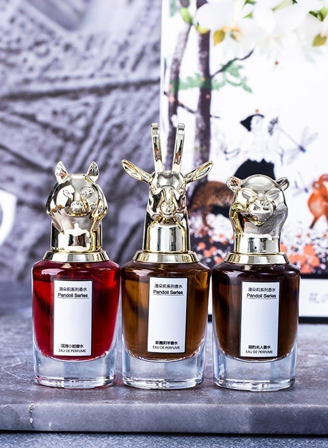 MARK HIM Women Gift, 3 Pcs Perfume Set Long-Lasting Fresh Floral Aromatic Fragrance, Perfume Set For Dating, Birthday, New Year Gift To Girlfriend, Ladies Parfum EDP, Eau de Parfum Box, 3 in 1 - Image 5