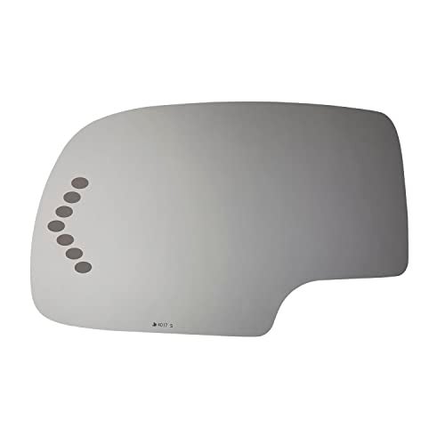 Burco 4017S Left Driver Side Replacement Mirror Glass Mount Not Included wsignal for Chevy Silverado GMC Sierra Chevy Avalanche Suburban Tahoe GMC Yuko Cadillac Escalade 20002006 GM1323347