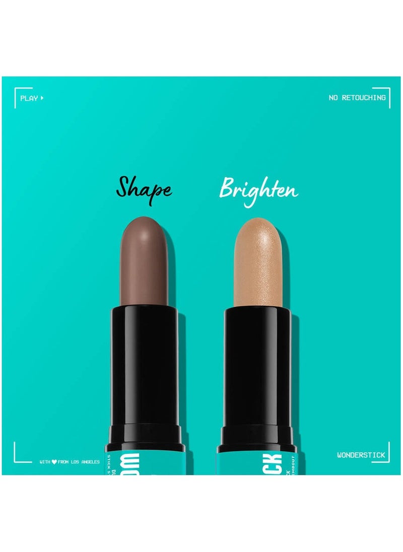 NYX PROFESSIONAL MAKEUP - WONDER STICK  CONTOUR AND HIGHLIGHTER STICK - Shade Medium - Image 1