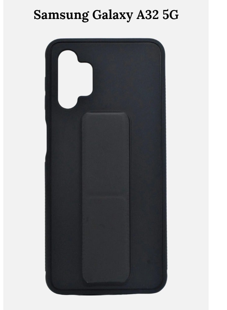BORTONY Protective Case Cover With Finger Grip Stand For Samsung Galaxy A32 5G - Image 1
