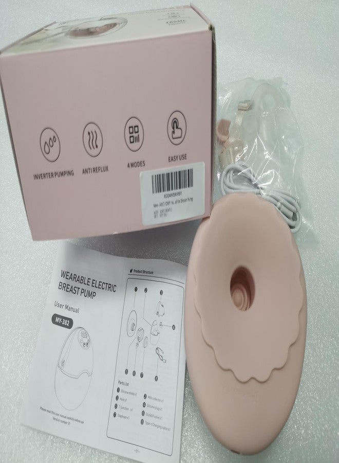 ARICHOMY مضخة الثدي أريشومي بدون استخدام اليدين - مضخات ثدي قابلة للارتداء مع 4 أوضاع و12 مستوى، شفط ثدي محمول للعمل والسفر والليل مع حافة مزدوجة مانعة للتسرب، مثالية لشفط الثدي - Image 3