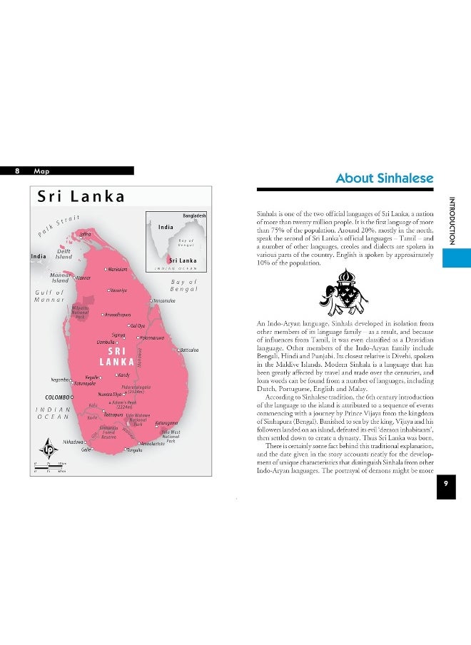 null - Sinhala (Sri Lanka) Phrasebook & Dictionary 5ed -a - Image 1
