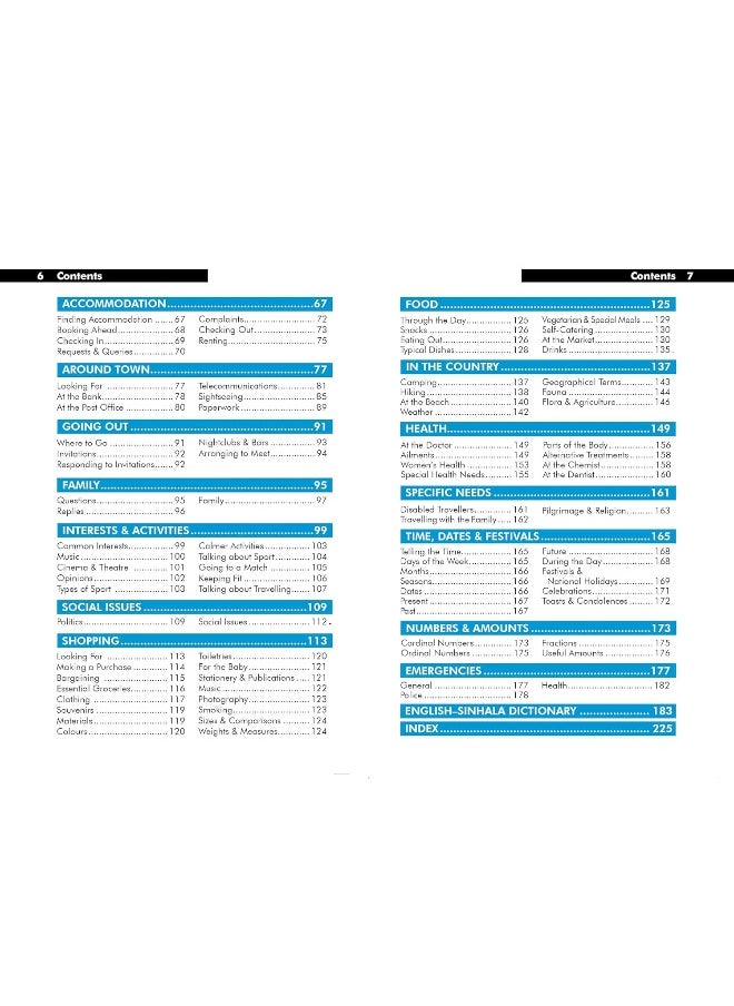 null - Sinhala (Sri Lanka) Phrasebook & Dictionary 5ed -a - Image 1