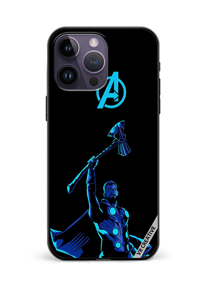 VR CREATIVE Protective Case Cover For Apple iPhone 16 Pro Avengers Thor Design Multicolour - Image 1
