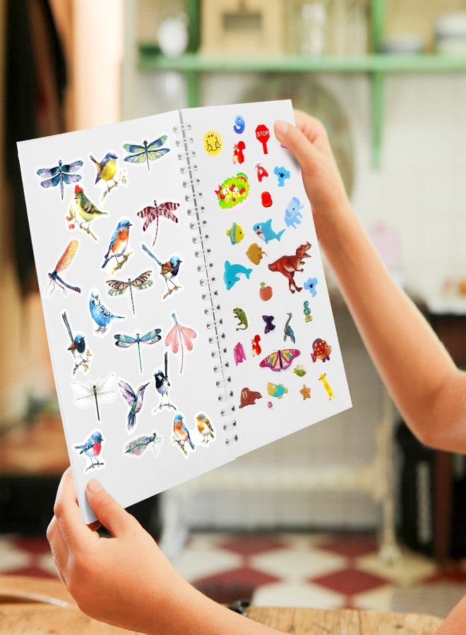 UFU 2 Pcs Sticker Book Collecting Album Reusable Sticker Organizer Storage Book for Stickers Collection A5 (64 Pages) - Image 5
