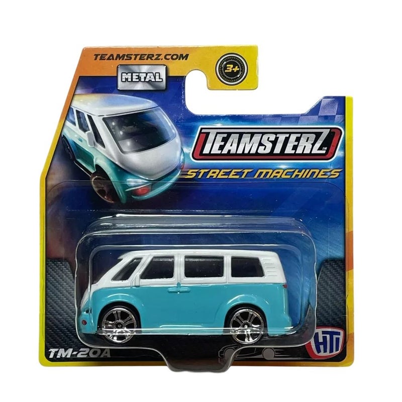 Teamsterz - Performance Metal 3 Inch Cyan Street Car - TM-20A - 1416228