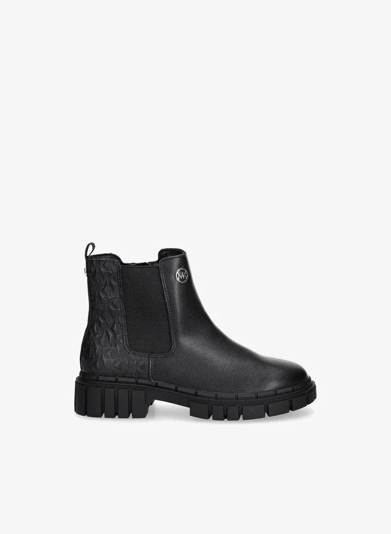 مايكل كورس Monogram Chunky Chelsea Boots