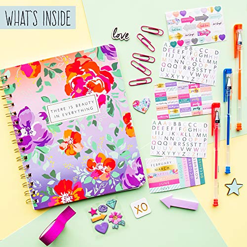 STMT Planner Set - Decorate The Ultimate DIY Daily Planner/Organizer/Diary/Journal/Agenda With Embellishments, Fun Stickers, Paper Clips, Stamp Markers & Pen - Inspiring Planners For Kids And Teen Girls - Image 2