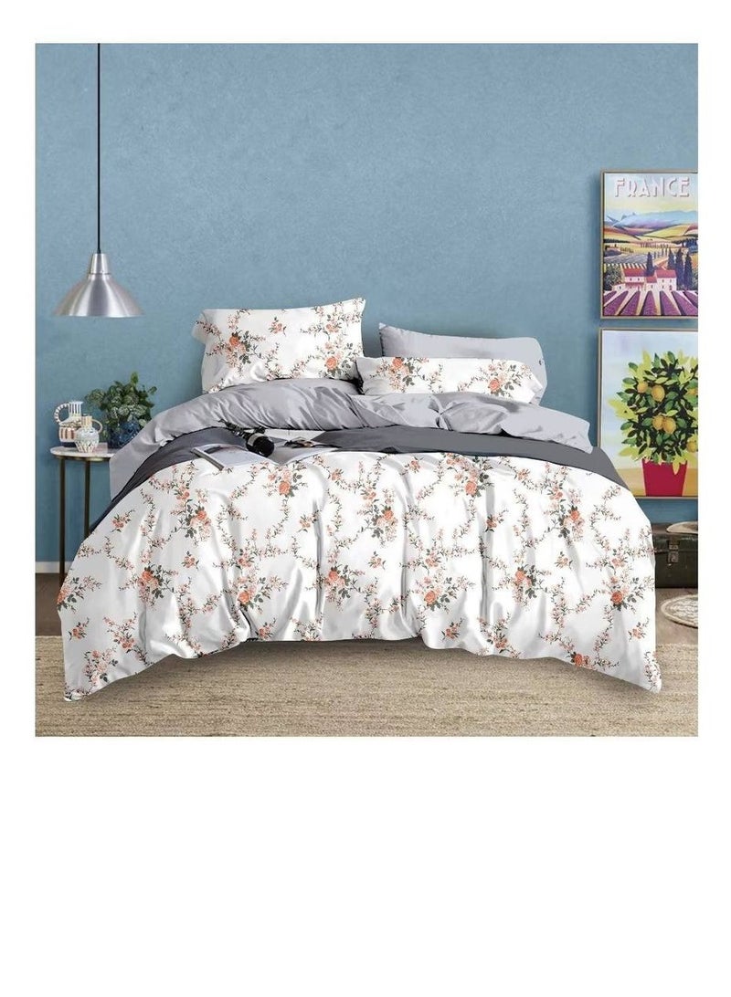 Pure cotton Comforter 6pcs set, Duvet Insert, Soft and warm for All Season 