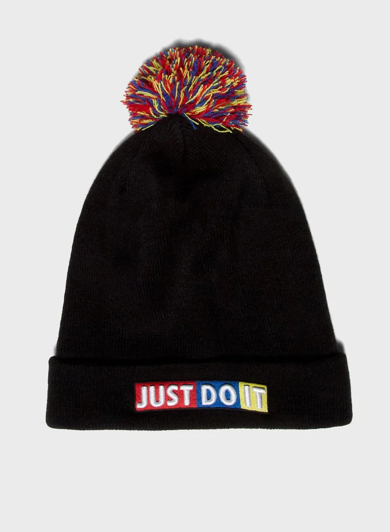 Nike Just Do It Pom Pom Beanie