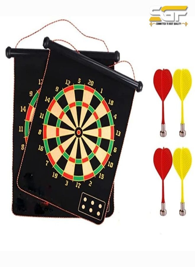 SGF Magnet Dart Board Game for Kids,Double Sided Magnet Dart Board with Darts (17 INCH) - Image 3