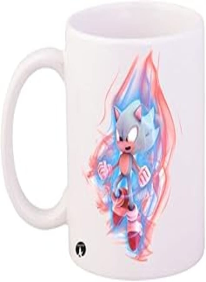 RYN Sonic/Mug White Blue Red Standard Size