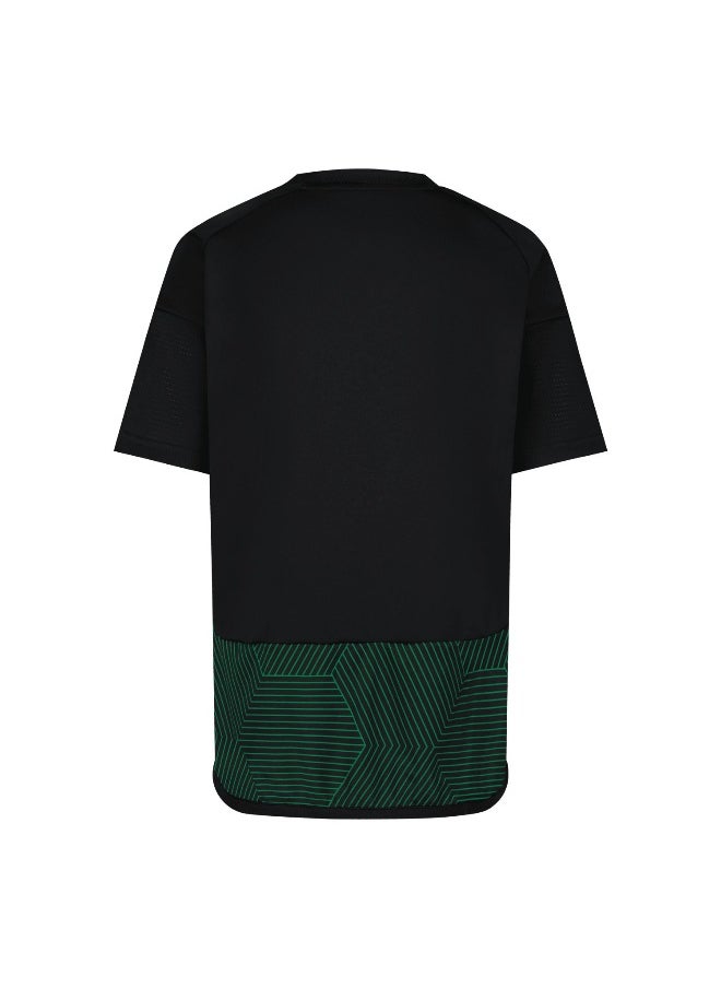 Adidas Adidas Uae Fa Away Jersey Youth Black Football Jerseys For Boys 128  - Image 3