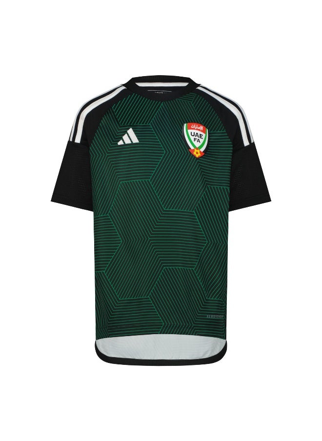 Adidas Adidas Uae Fa Away Jersey Youth Black Football Jerseys For Boys 128  - Image 1