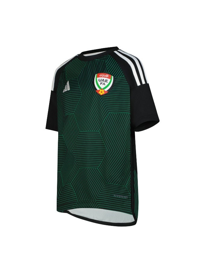Adidas Adidas Uae Fa Away Jersey Youth Black Football Jerseys For Boys 128  - Image 4