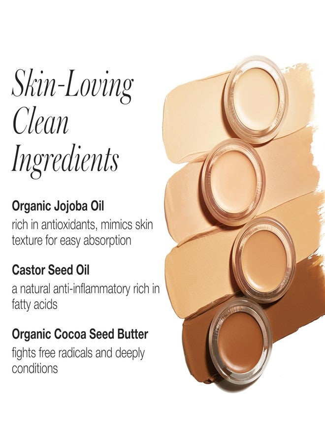 آر إم إس بيوتي كونسيلر RMS Beauty UnCoverup - كونسيلر كريمي، كونسيلر للهالات السوداء تحت العين للبشرة الناضجة، كونسيلر مرطب بتغطية كاملة - Image 4