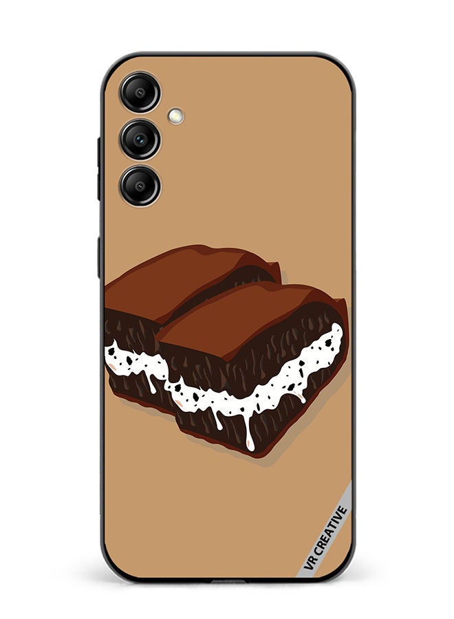 VR CREATIVE Protective Case Cover For Samsung Galaxy A34 Brownies Design Multicolour - Image 1