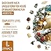 Artipuz Christmas Wooden Puzzles for Adults Christmas Birds Wooden Puzzle Unique Shape Wood Jigsaw Puzzle for Adults Wood Puzzles Adult Gifts for Family Wall Art Home Decor 270pcs 134 133in L - Image 4