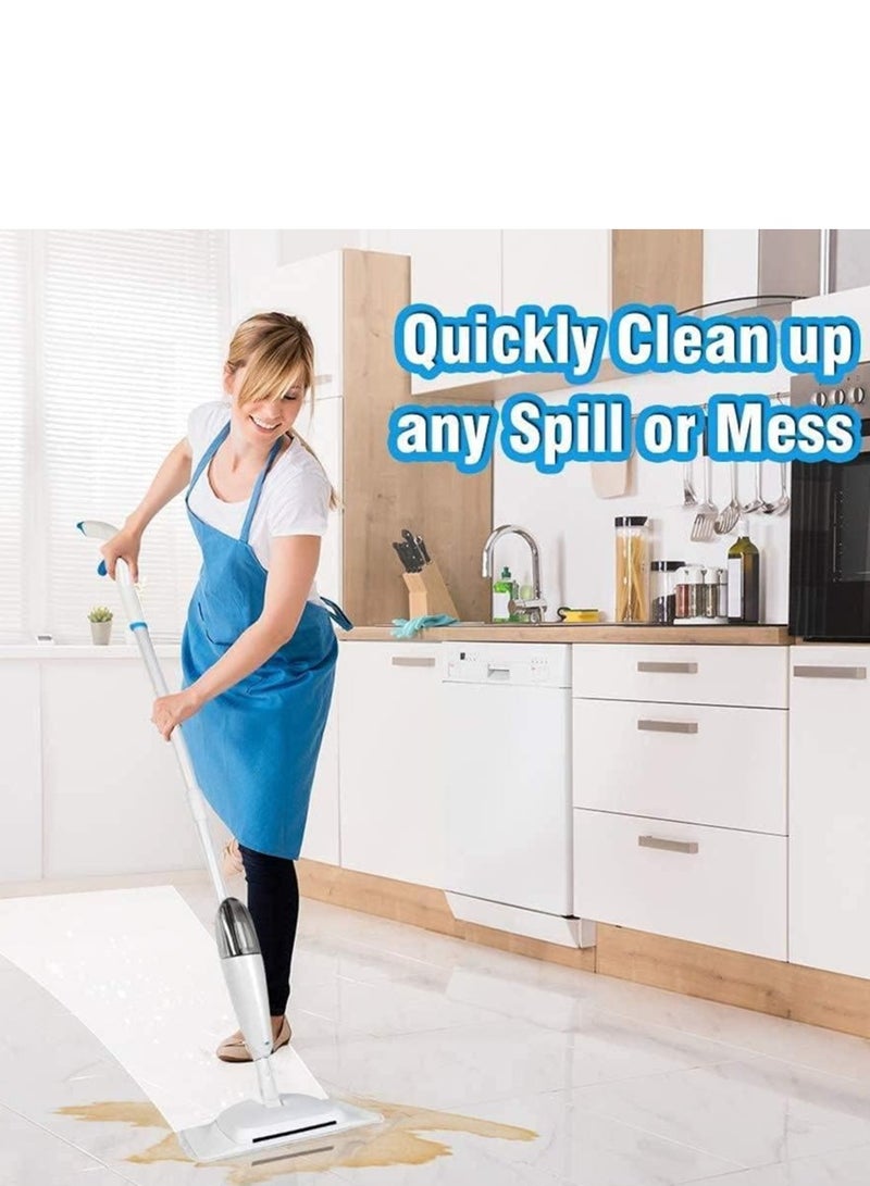 3 في 1 ممسحه لارضيات الباركيه والسيراميك والبورسلين و الرخام مع بخاخ الرذاذ للتعقيم مع مكنسه يدويه ، ممسحة لأرضية الحمام  والباركيه، تأتي في قطعة ثابتة وقطعة  هدية - Image 3