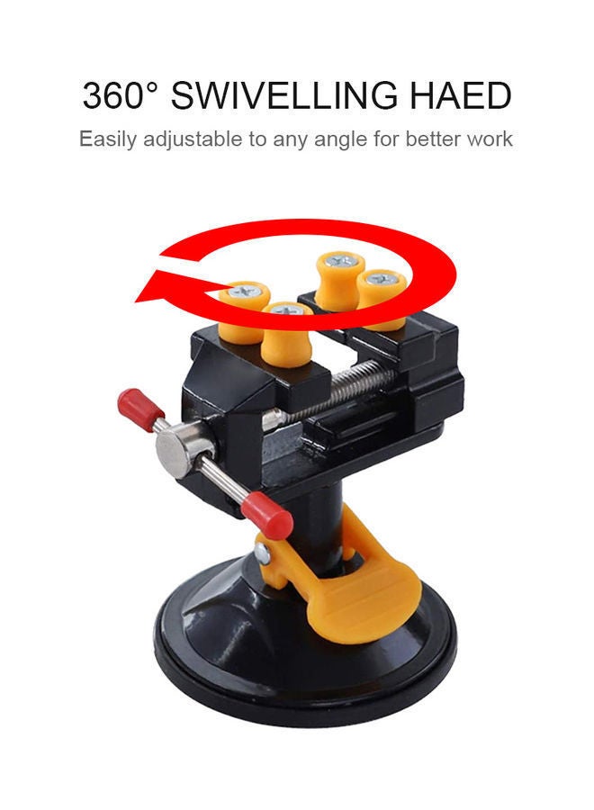 NIBEMINENT Mini Suction Vise Clamp Black  - Image 3