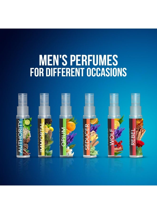 NEUD Luxury Pocket Perfumes for Men Long Lasting EDP - 6 Vials x 10ml Each - Image 2