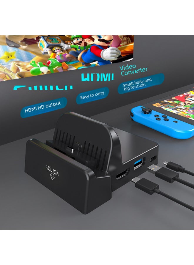 AOLION Nintendo Switch Screen Projection Base Hdmi Conversion Base Ns Portable Tv Tv Computer Oled Universal - Image 2