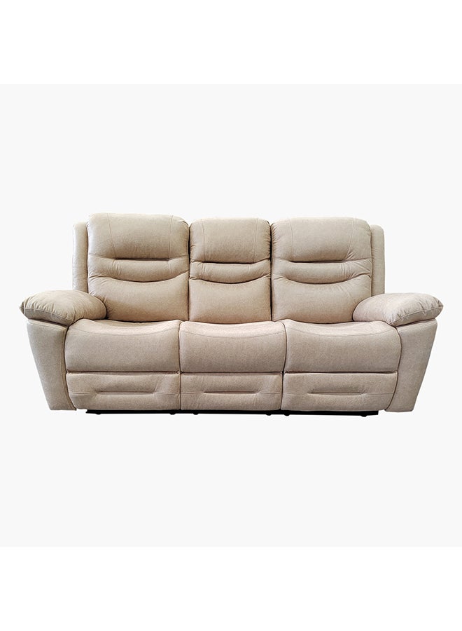 Home Box كرسي استرخاء لندن من الجلد الصناعي 3 مقاعد مع شحن لاسلكي 94 × 103 × 216 سم  - Image 2