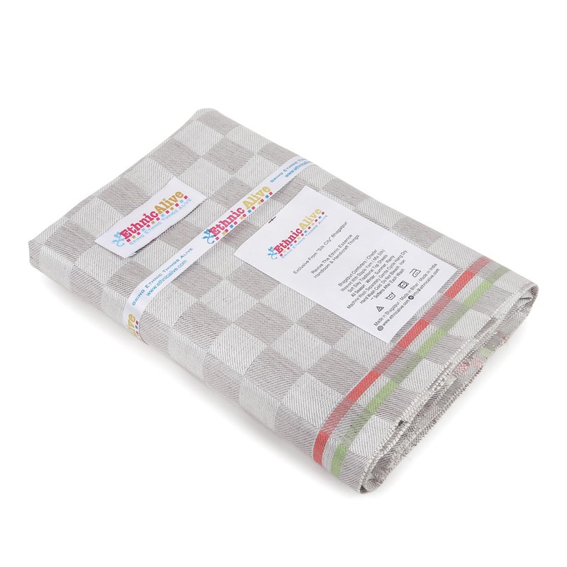EthnicAlive 3D Print Bhagalpuri Gamcha Towels|Light Weight Bath Gamcha Towels for Men & Women Large Size Angocha|Quick Absorption & Faster Drying Bath Towel |100% Cotton (Size 162x86cm) - Image 2