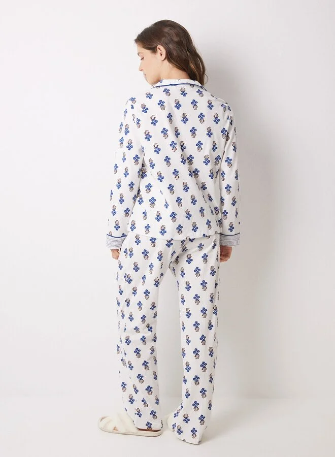 women'secret Mms Fv Flower Pj Masculine Pyjama