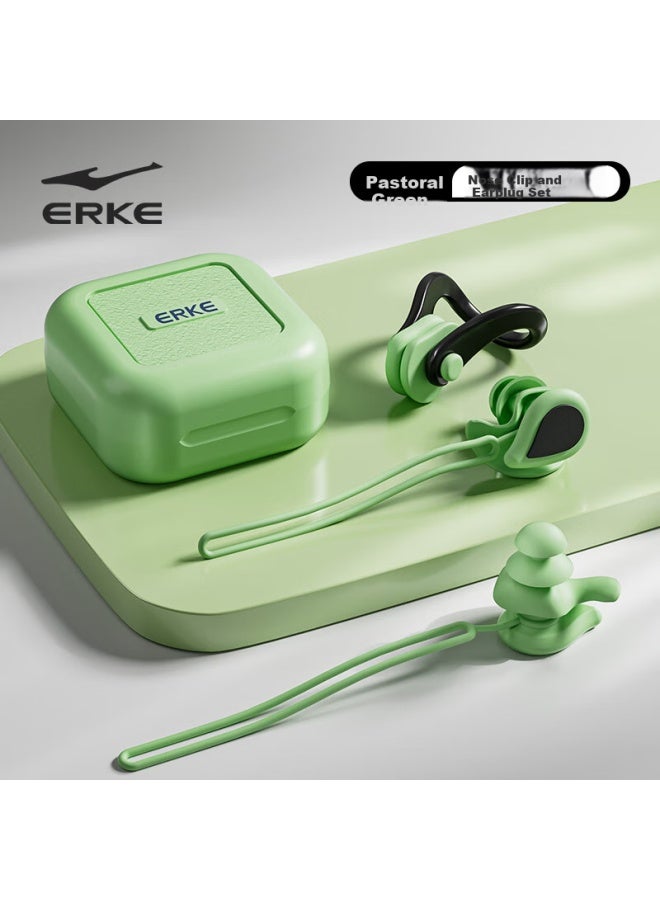 Erke Swimming Earplugs And Nose Clip Set For Kids, Waterproof And Soundproof Ear Protection Kit - Image 2