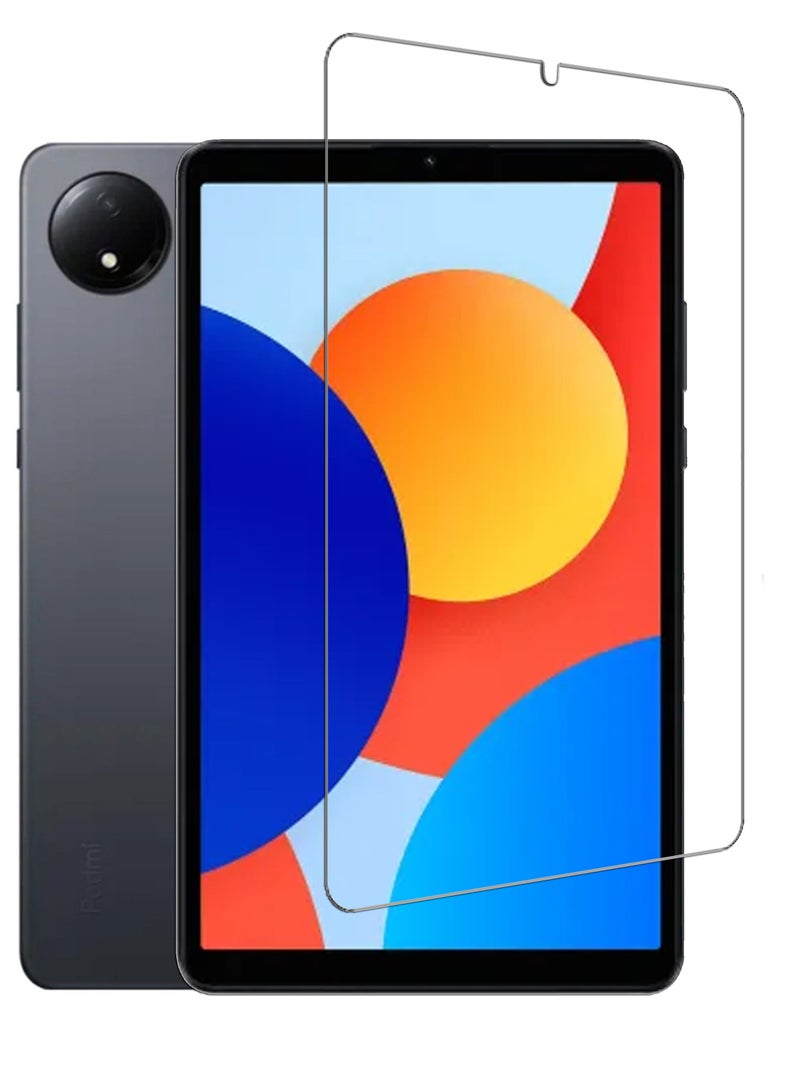 Redmi Pad SE 8.7 inch Tempered Glass Screen Protector – High Transparency, Delicate Touch, Anti-Explosion, Smooth Arc Edges, Easy Installation, Screen Protector for Redmi Pad SE 8.7 inch  - Image 1