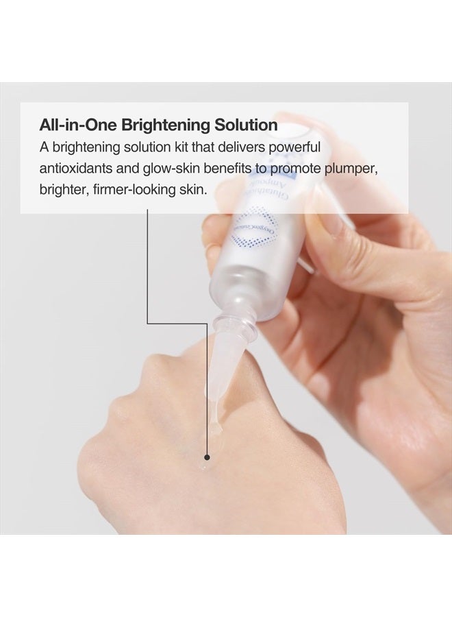 OxygenCeuticals Glutathione ToneUp Kit – Antioxidant Skincare Set with Glutathione and Niacinamide, Ampoule and Cream Duo 2-Piece Set, Made in Korea - Image 2