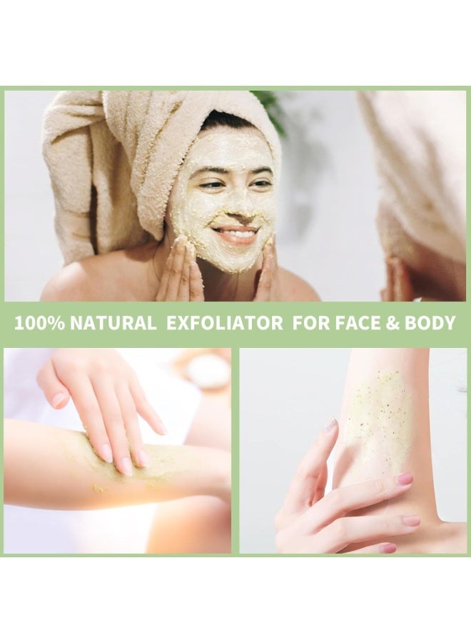 MOOYAM Aloe Vera Facial Scrub Gently Exfoliates and Refreshes Skin Removes Dirt Oil and Bacteria Softens and Smooths Skin for All Skin Types Men and Women - Image 5