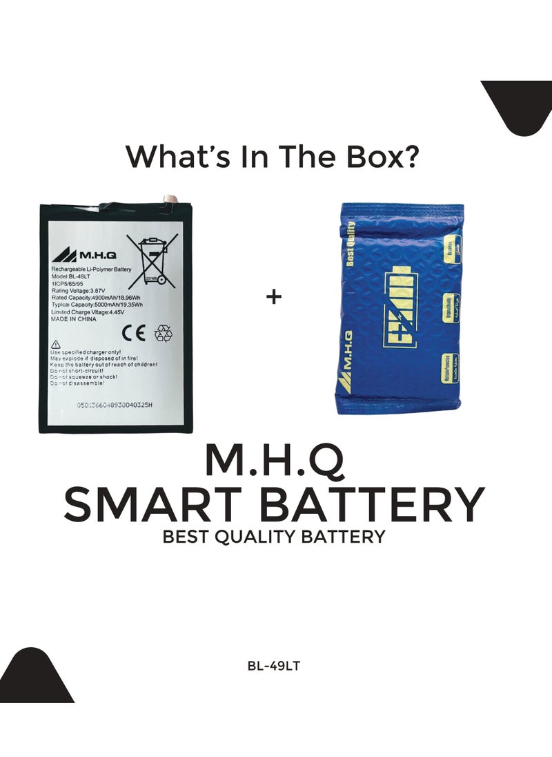M.H.Q - Battery Replacement for Tecno Camon 19 BL-49LT 5000mAh - Image 1