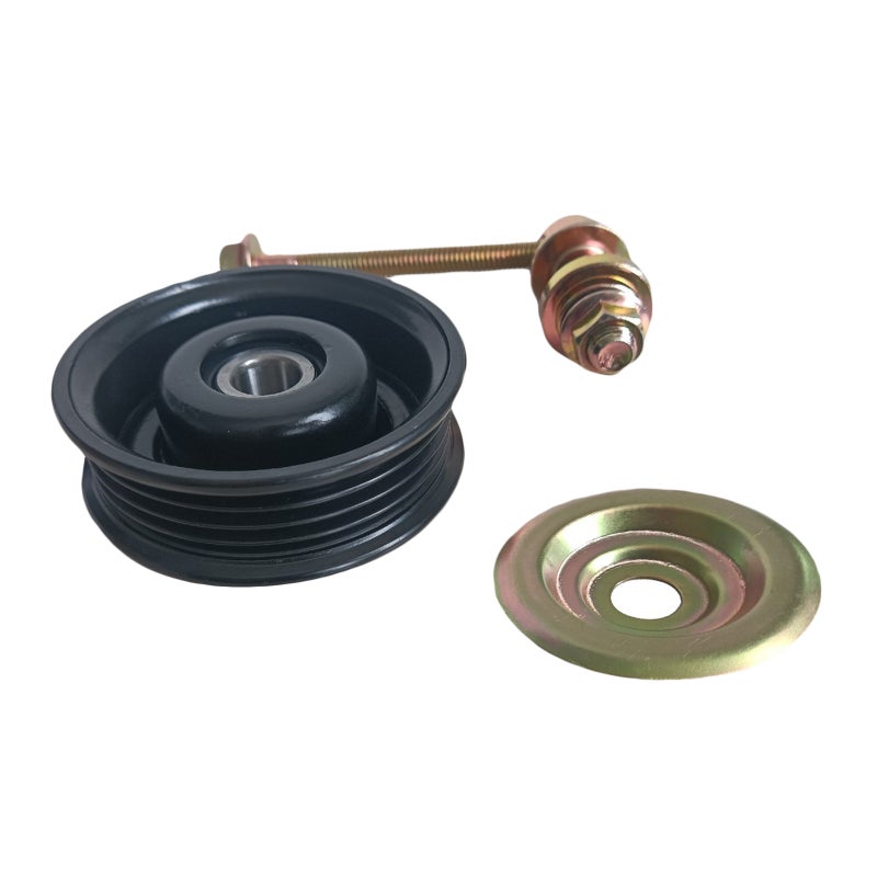 Drive Belt Tensioner Pulley Kit: Black Premium Metal Construction - Long-lasting Durability, Improved Vehicle Performance, Wide Compatibility for Toyota CAMRY, T100, COROLLA, PRADO, RAV4 - Image 5