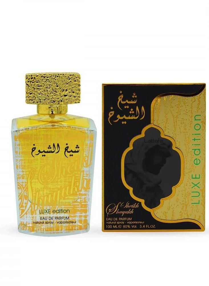 Lattafa Sheikh Al Shuyoukh Eau de Parfum, Luxury Edition, 100 milliliters - Image 2
