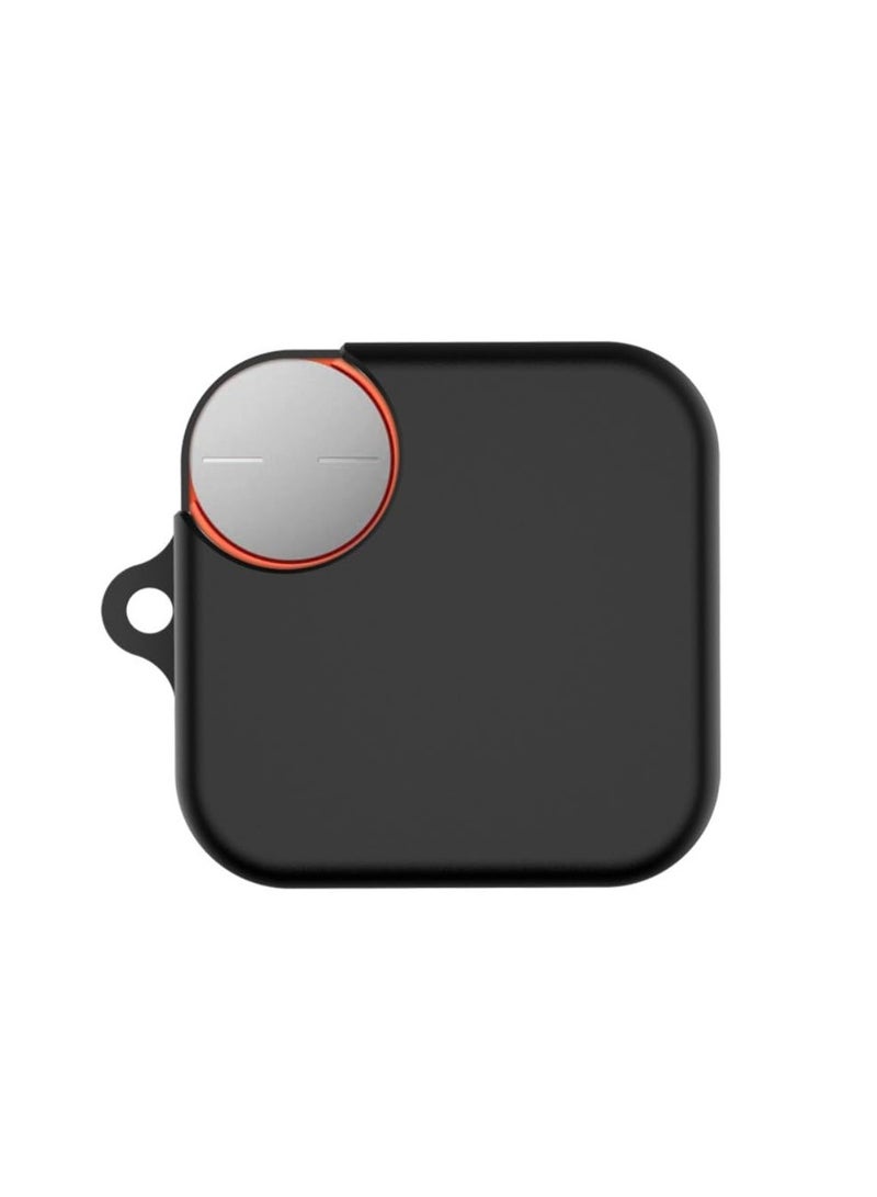 Silicone Case Compatible with CMF By Nothings Buds Pro 2 Headphone Protective Case for Wireless Headphones with Carabiner Anti-Drop Headset Case (Black) - Image 2