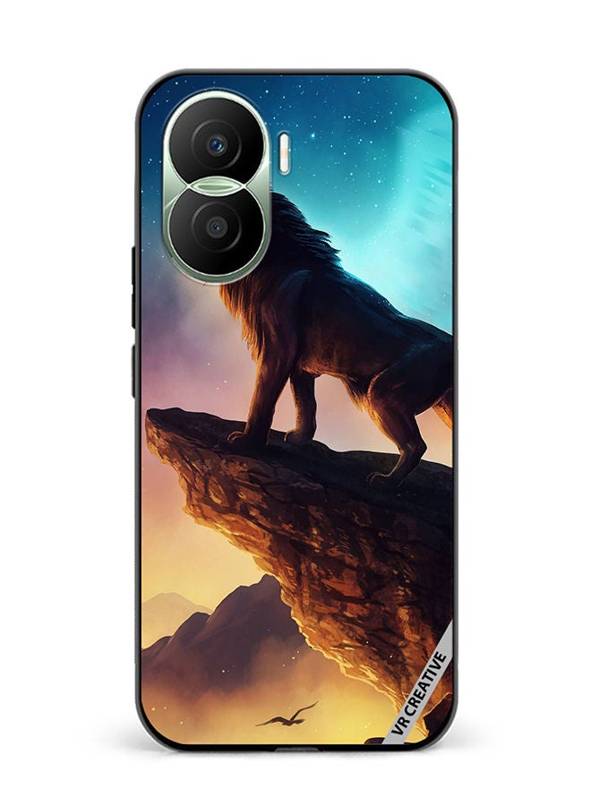 VR CREATIVE Protective Case Cover For Honor Play7T Pro Lion King Design Multicolour - Image 1