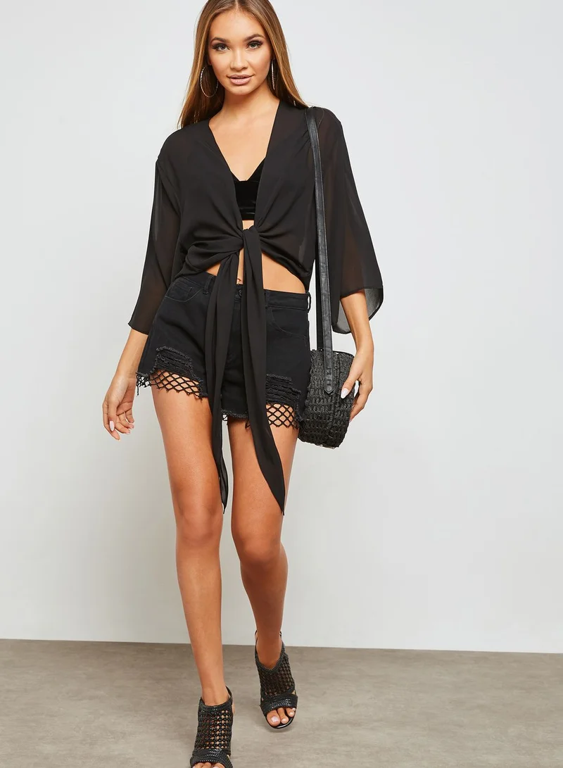 Coconut Cove Self Tie Beach Top