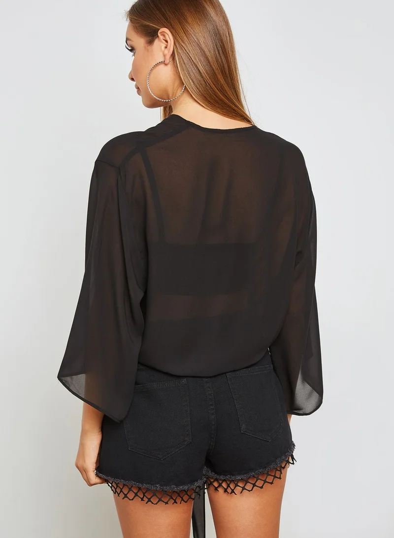Coconut Cove Self Tie Beach Top