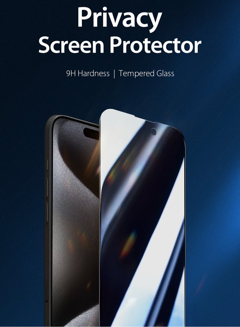 Glow Screen Protector for iPhone 13 Pro, Nano Anti-Spy Privacy Protection from Glow, maximum protection for the screen from scratches and breakage  - Image 2