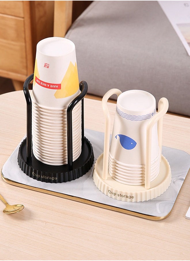 Generic Coffee Cups Base Holder Black Plastic holder  - Image 3