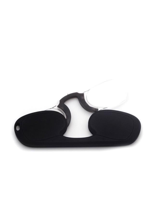 نيبمينينت New Clip Nose Reading Glasses Unisex Tr90 High-end Keychain 