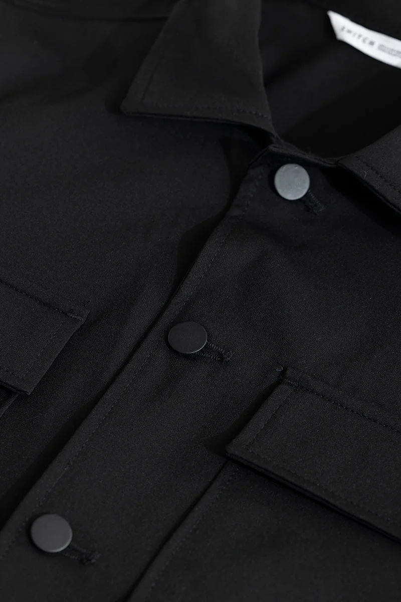 SNITCH جاكيت أركتيك بريز أسود داكن