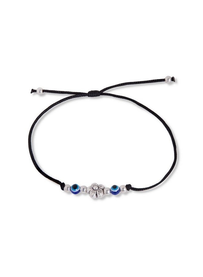 ZAVYA 925 Sterling Silver Rhodium Plated Adjustable Anklet (Single) | Gift for Women & Girls | 1 Year Plating Warranty|Rakhi Gift For Sister - Image 1