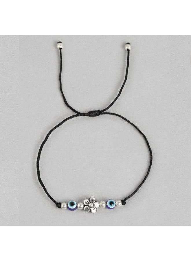 ZAVYA 925 Sterling Silver Rhodium Plated Adjustable Anklet (Single) | Gift for Women & Girls | 1 Year Plating Warranty|Rakhi Gift For Sister - Image 3