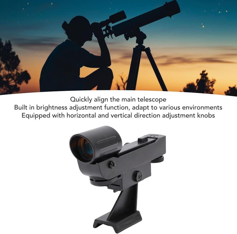 Polished safe edge Red Dot Finderscope, Star Pointer Compatible for 80 90 130EQ Astronomical Telescopes, Astronomical Telescope Finderscope with Slide in Bracket General compatible practical design Compact design New residential zone delivery Economical varied sizing picks Newest model Store recommended item Cross product combo compatible General purpose premium build Meet international specs Stock running out quickly Easy transit optimized build Working day delivery service Economical option Short time available Innovative new product Pop-area nearby warehouse Shoppers pick Easy clean surface Simple multi-feature universal build Premium daily living gear Customer exclusive price KSA market popular practical build Multi-demand compliant quality Brand new goods batch - Image 3